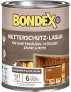 BONDEX WETTERSCHUTZ-LASUR TEAK 0,75 L - 466142 Thumbnail 1