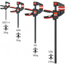 Bessey Einhandzwinge 2x EZS 110/40 - EZS11-4SET Thumbnail 2