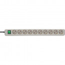 Brennenstuhl Eco-Line Schalter 10-fach lichtgr. 3m Thumbnail 3