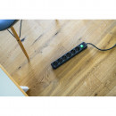 Brennenstuhl Eco-Line Schalter 6-fach schwarz 1,5m Thumbnail 5