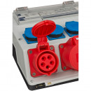 Brennenstuhl Wandverteiler 4/16A IP44 3x LS 230V/16 A, 1xFI 40 A 4-polig 30mA - 1154890010 Thumbnail 2