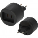 Brennenstuhl Reisestecker USA => Euro mit 2,5A Sicherung - 1508500010 Thumbnail 1