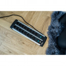 Brennenstuhl Premium-Alu-Line Technik Steckdosenleiste 16-fach Duo schwarz 3m H05VV-F 3G1,5 8-fach schaltb. - 1391000916 Thumbnail 5