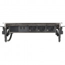 Brennenstuhl Tischsteckdosenleiste Indesk Power 3fach (2m H05VV-F3G1.5, 2xUSB) - 1396200113 Thumbnail 5