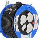 Brennenstuhl Kabeltrommel Garant 180 15m 3fach (2xUSB H05VV-F3G1,5) - 1079180600 Thumbnail 5