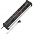 Brennenstuhl Steckdosenleiste Premium-Protect-Line11f (120kA ÜSS/Filt.,USB 3.1A, 16A Sich.) - 1392000230 Thumbnail 1