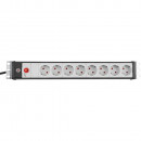 Brennenstuhl Premium-Line 8fach sw/ligrau 3m 10A/250V (H05VV-F3G1,0 +C14) - 1156057128 Thumbnail 2