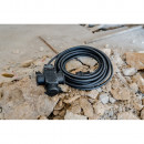Brennenstuhl Verl.-Kabel 10m H07RN-F3G1,5 schwarz (mit 3-fach Gummikupplung <IP44>) - 1167810301 Thumbnail 2