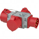 Brennenstuhl Kreuzverteiler CEE400V/32A 3-fach (Stecker CEE + 3x Steckdosen CEE) - 1081670 Thumbnail 3