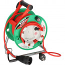Brennenstuhl Garant G Bretec IP44 Gartenkabeltrommel 23 + 2m AT-N05V3V3-F3G1,5 V1 23m - 1183520100 Thumbnail 5