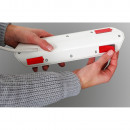 Brennenstuhl estilo Ecksteckdosenleiste mit USB-Ladefunktion 6-fach silber/weiß - 1153590620 Thumbnail 7