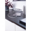 Brennenstuhl estilo Ecksteckdosenleiste mit USB-Ladefunktion 6-fach silber/weiß - 1153590620 Thumbnail 8
