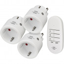Brennenstuhl Comfort-Line Mini Funkschalt-Set 3x IP20 - 1507070 Thumbnail 1
