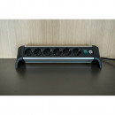 Brennenstuhl Steckdosenleiste ALU-Office-Line 6fach - 1391040600 Thumbnail 5