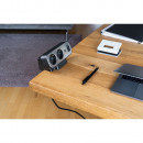 Brennenstuhl Duplex Tischsteckdosenleiste mit Schalter - 1153580200 Thumbnail 6