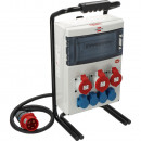 Brennenstuhl Tragbarer Stromverteiler IP44 Typ B FI 30mA 2m H07RN-F5G6,0 1x32A + 2x16A - 1154900629 Thumbnail 1