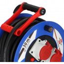 Brennenstuhl Garant CEE IP44 Industrie/Baustellen-Kabeltrommel 30m H07RN-F 5G2,5 - 1238010 Thumbnail 4
