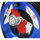 Brennenstuhl Garant CEE IP44 Industrie/Baustellen-Kabeltrommel 30m H07RN-F 5G2,5 - 1238010 Thumbnail 5