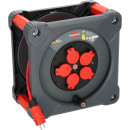 Brennenstuhl professionalLINE Baustellen-Kabeltrommel KA 5110 5 IP44, 50m H07BQ-F 3G1,5 - 9201500210 Thumbnail 1