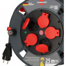 Brennenstuhl professionalLINE Kabeltrommel 300 KU 2200 IP44, 25m H07RN-F 3G2,5 - 9232250100 Thumbnail 5