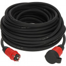 Brennenstuhl professionalLINE Verlängerungskabel VN 2200 IP44, 25m schwarz H07RN-F 3G2,5 - 9162250110 Thumbnail 2