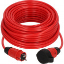 Brennenstuhl professionalLINE Verlängerungskabel VQ 2100 IP44, 25m rot H07BQ-F 3G1,5 - 9161250210 Thumbnail 2