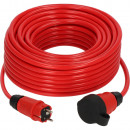 Brennenstuhl professionalLINE Verlängerungskabel VQ 2200 IP44, 25m rot H07BQ-F 3G2,5 - 9162250210 Thumbnail 2
