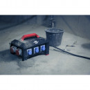 Brennenstuhl professionalLINE Gummi-Baustromverteiler BSV 5-32A FI Typ B 2m H07RN-F 5G6,0 1xCEE32A+2x16A,6x230V - 9150320068 Thumbnail 9
