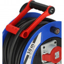 Brennenstuhl Garant CEE 3 IP44 Industrie/Baustellen-Kabeltrommel 30m H07RN-F 5G2,5 - 1238020 Thumbnail 4