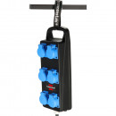 Brennenstuhl Portabler Stromverteiler BSV P 6x 230V/16A Steckdosen, CEE 400V/16A Stecker, 2m H07RN-F5G2,5 - 1151480010 Thumbnail 5