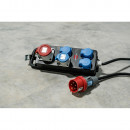 Brennenstuhl Portabler Stromverteiler BSV P 3x 230V/16A Steckdosen, 1x CEE 230V/16A, 1x CEE 400V/16A, 2m H07RN-F - 1151480020 Thumbnail 7