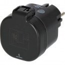 Brennenstuhl Connect WiFi Steckdose WA 3600 XS03 schwarz IP44 - 1294860100 Thumbnail 1