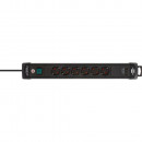 Brennenstuhl Premium-Line Steckdosenleiste 6-fach mit 2x USB C PD 65W und USB A 18W, schwarz 3m H05VV-F3G1.5 - 1951160613 Thumbnail 2
