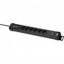 Brennenstuhl Premium-Line Steckdosenleiste 6-fach mit 2x USB C PD 65W und USB A 18W, schwarz 3m H05VV-F3G1.5 - 1951160613 Thumbnail 5
