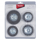 MAKITA Rundbürsten-Set 4tlg. Stahl (D-65729) Thumbnail 1