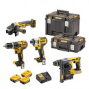 DeWalt Akku-Schlagbohrschrauber-Set 18V / 5Ah - DCK422P3T-QW Thumbnail 1