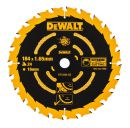DeWalt Kreissaegeblatt Handkr. 184/16mm 24WZ - DT10302-QZ Thumbnail 1