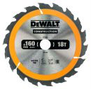 DeWalt Kreissaegeblatt Handkr. 160/20mm 18WZ - DT1931-QZ Thumbnail 1