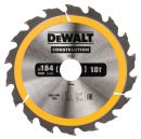 DeWalt Kreissaegeblatt Handkr. 184/30mm 18WZ - DT1941-QZ Thumbnail 1