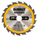 DeWalt Kreissaegeblatt Handkr. 190/30mm 18WZ - DT1943-QZ Thumbnail 1