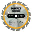 DeWalt Kreissaegeblatt Akku 136/10mm 16WZ - DT1946-QZ Thumbnail 1