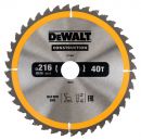 DeWalt Kreissaegeblatt Stat. 216/30mm 40WZ - DT1953-QZ Thumbnail 1