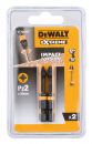 DeWalt Torsion Bit schlagf. Pz2 50mm 2Stk - DT70531T-QZ Thumbnail 1