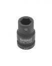 DeWalt Steckschlüssel kurz 12mm 1/2 Schlagfest - DT7530-QZ Thumbnail 1