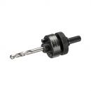DeWalt Standard-Adapter fuer Lochsägen 10mm Aufnahmeschaft, 32-210mm - DT90368-QZ Thumbnail 1