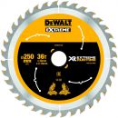 DeWalt XR Extreme Runtime Kreissaegeblatt stat. 250/30mm 36WZ/FZ - DT99572-QZ Thumbnail 1