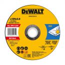 DeWalt High Performance Trennscheibe 125x3x22,23 mm Inox Typ 42 (gekröpft) - DWA4522SIA-AE Thumbnail 1