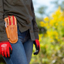 FELCO 910+ - Baumscheren-Träger aus Leder mit zus. Tasche Thumbnail 5
