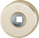 HOPPE paire de rosaces de poignée en aluminium pour portes intérieures F2/18-RFL-R/L/37-42/SCHR-F-KUS/8X8,5 - 11540114 Thumbnail 1