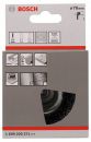 Bosch Topfbürste, Stahl, gewellter Draht, 70 mm, 0,2 mm, 4500 U/ min 1609200271 Thumbnail 2